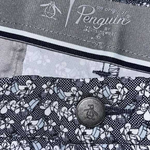 Rare Original Penguin Masters Augusta National Magnolia Golf Cart Print Shorts - Picture 5 of 6